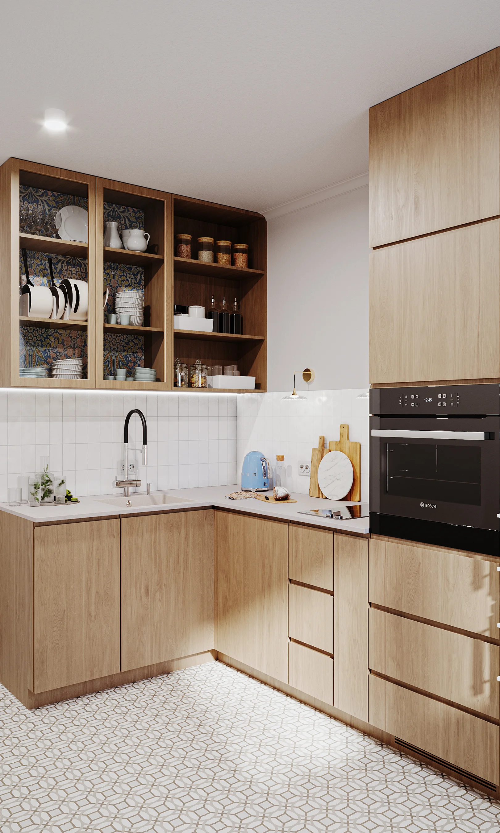 Interior · 3D render