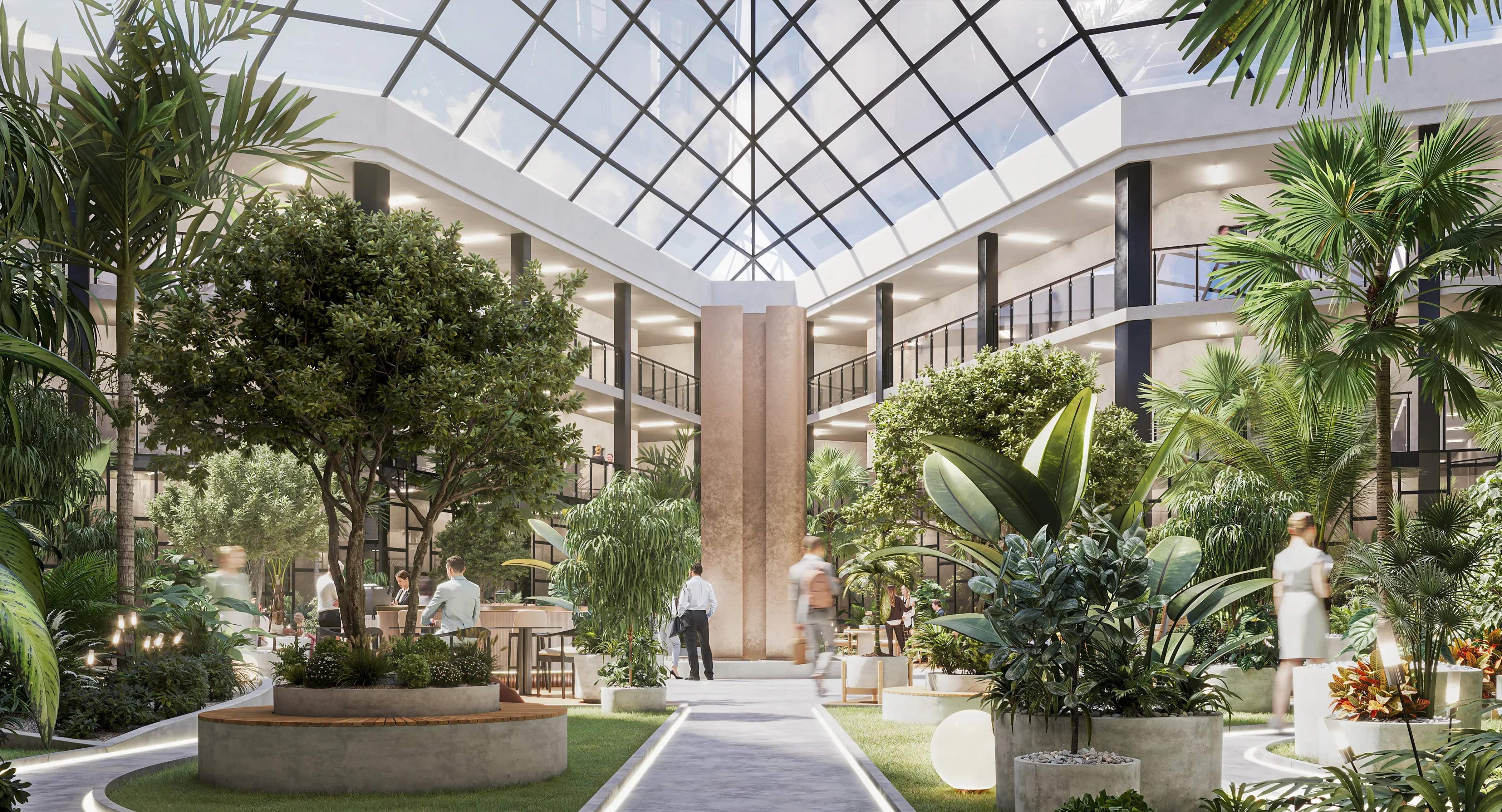 Interior · 3D render