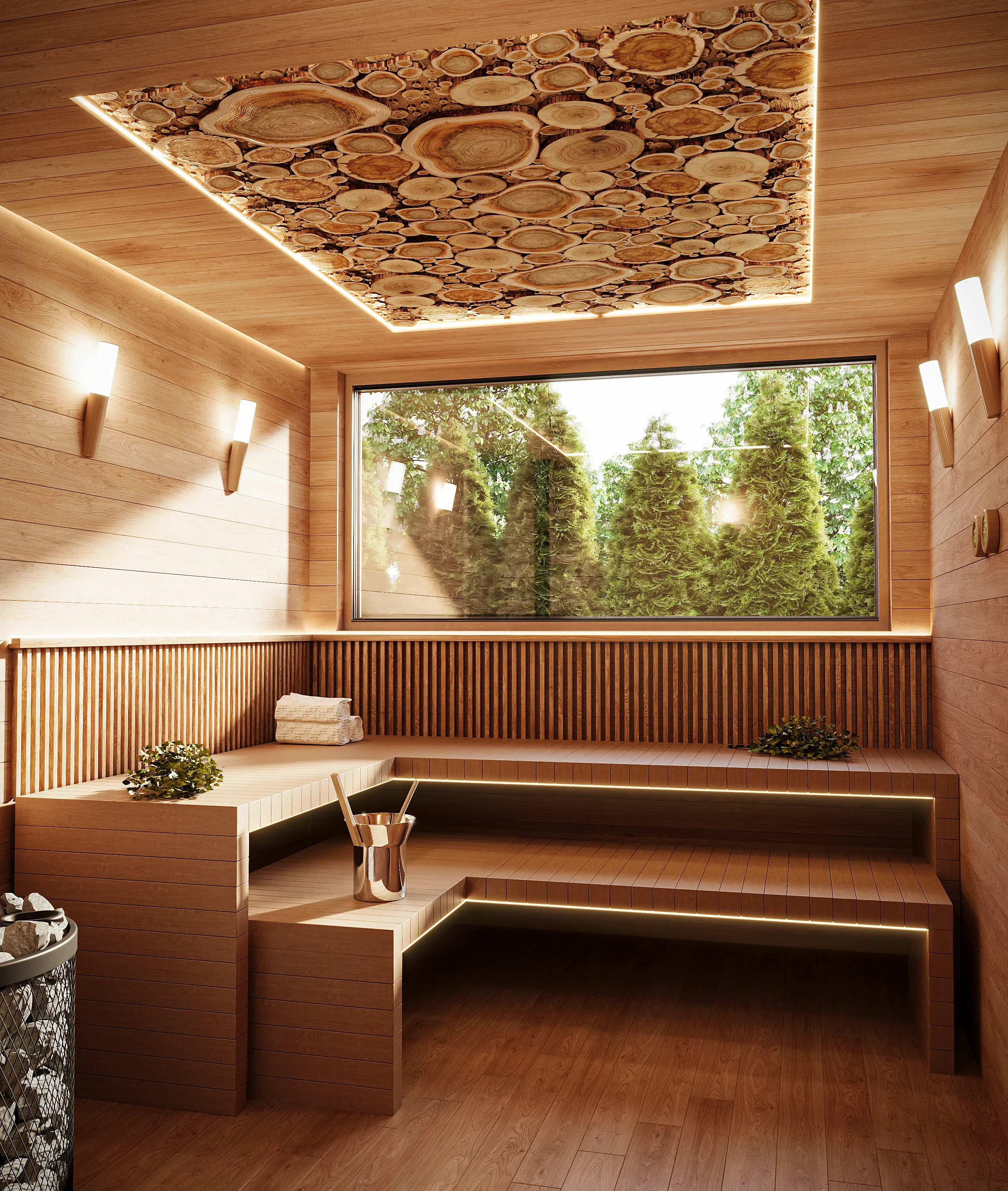 Interior · 3D render